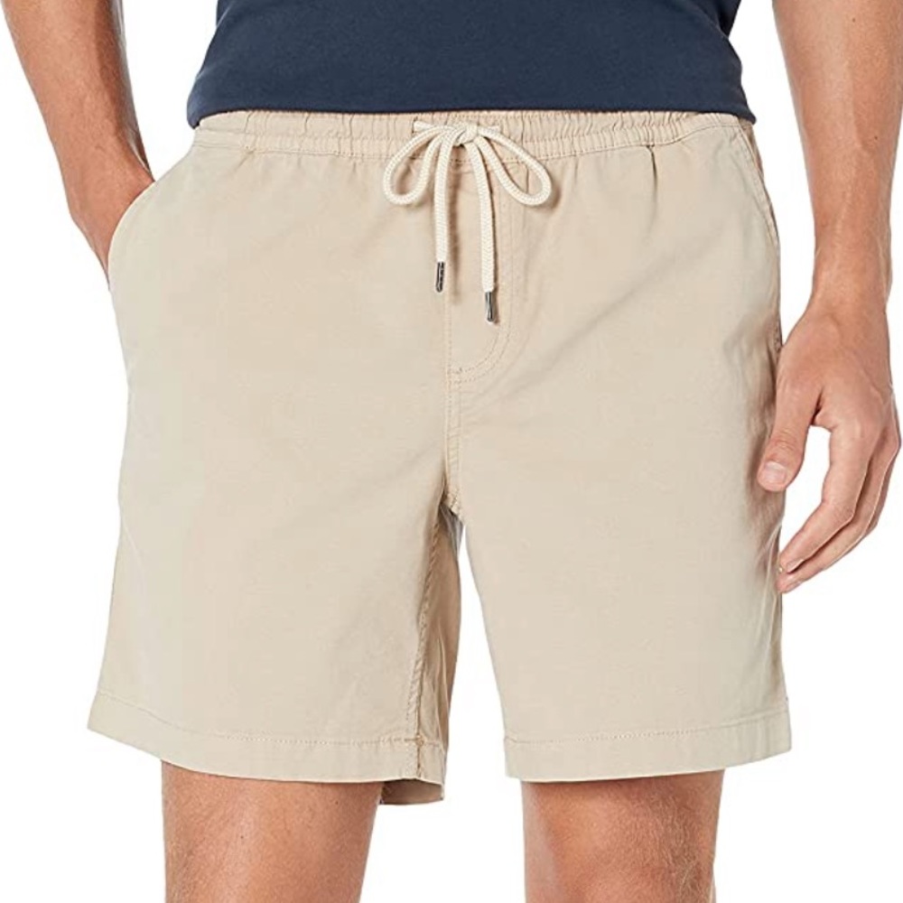 Goodthreads Men's Slim-Fit 7" Pull-on Comfort Stretch Canvas Short khaki XL (f)